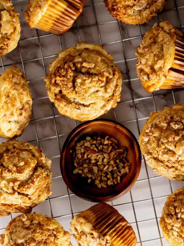Pumpkin Cheesecake Muffins Story