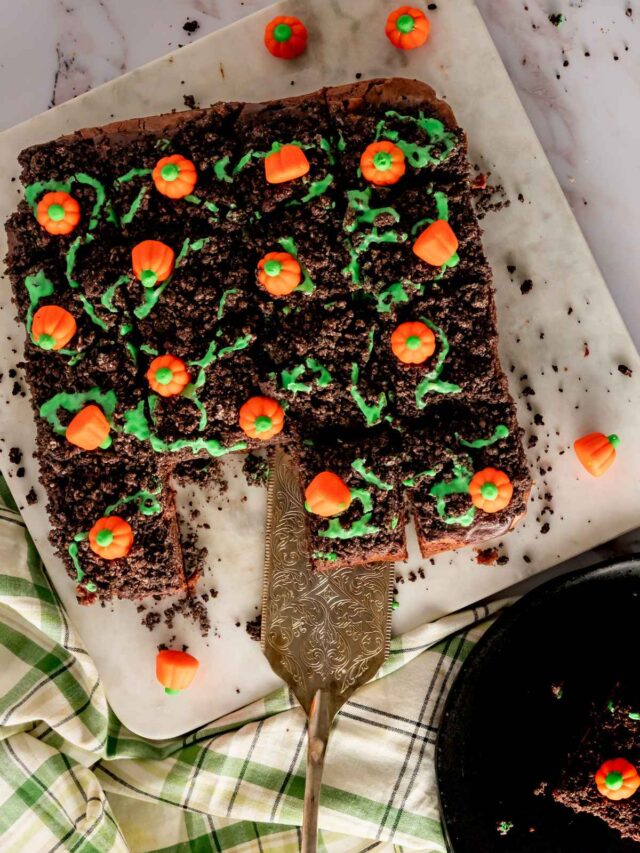 Pumpkin Patch Brownies Story