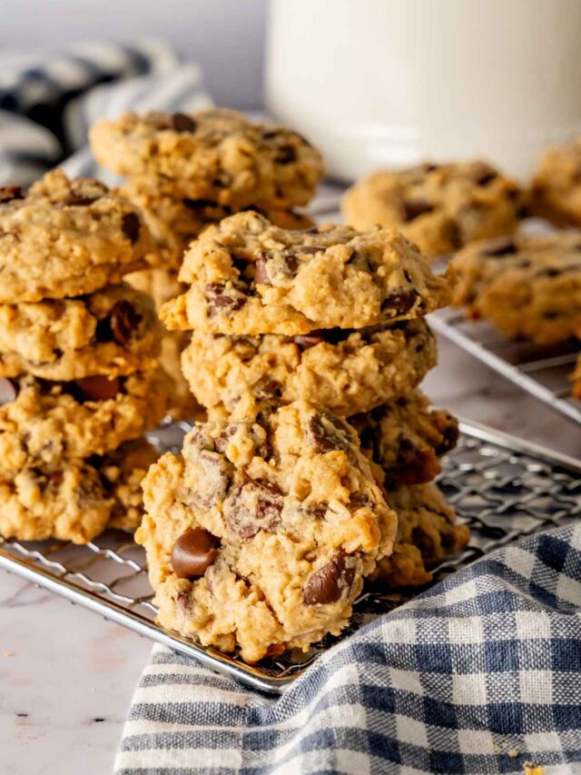 Peanut Butter Oatmeal Chocolate Chip Cookies Story