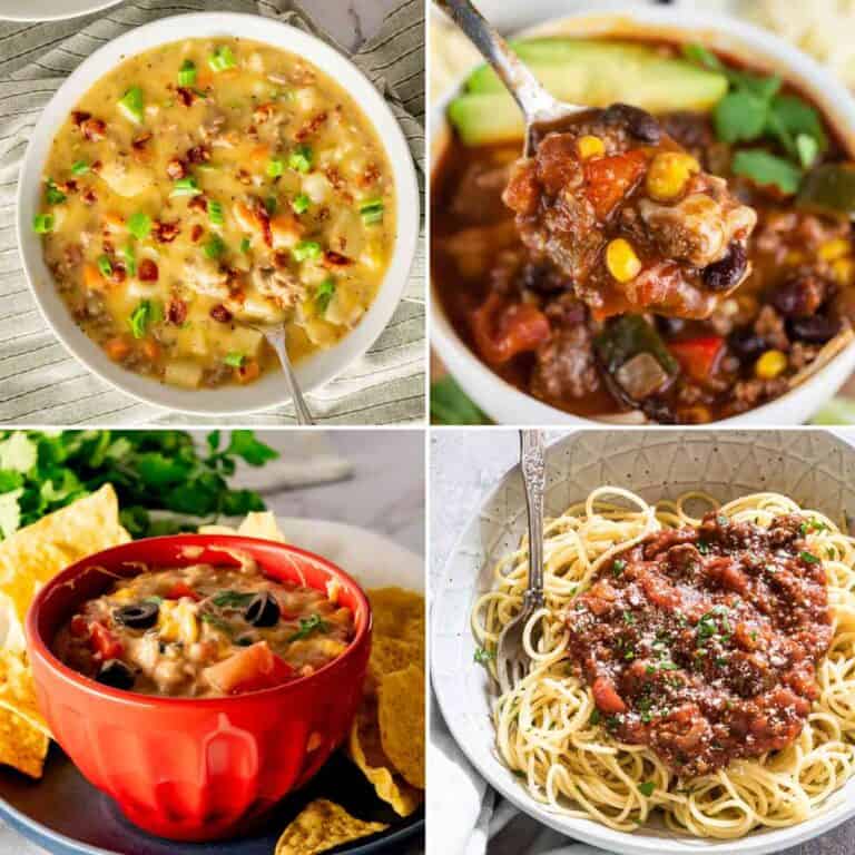 Slow Cooker Ground Beef Recipes featured image.