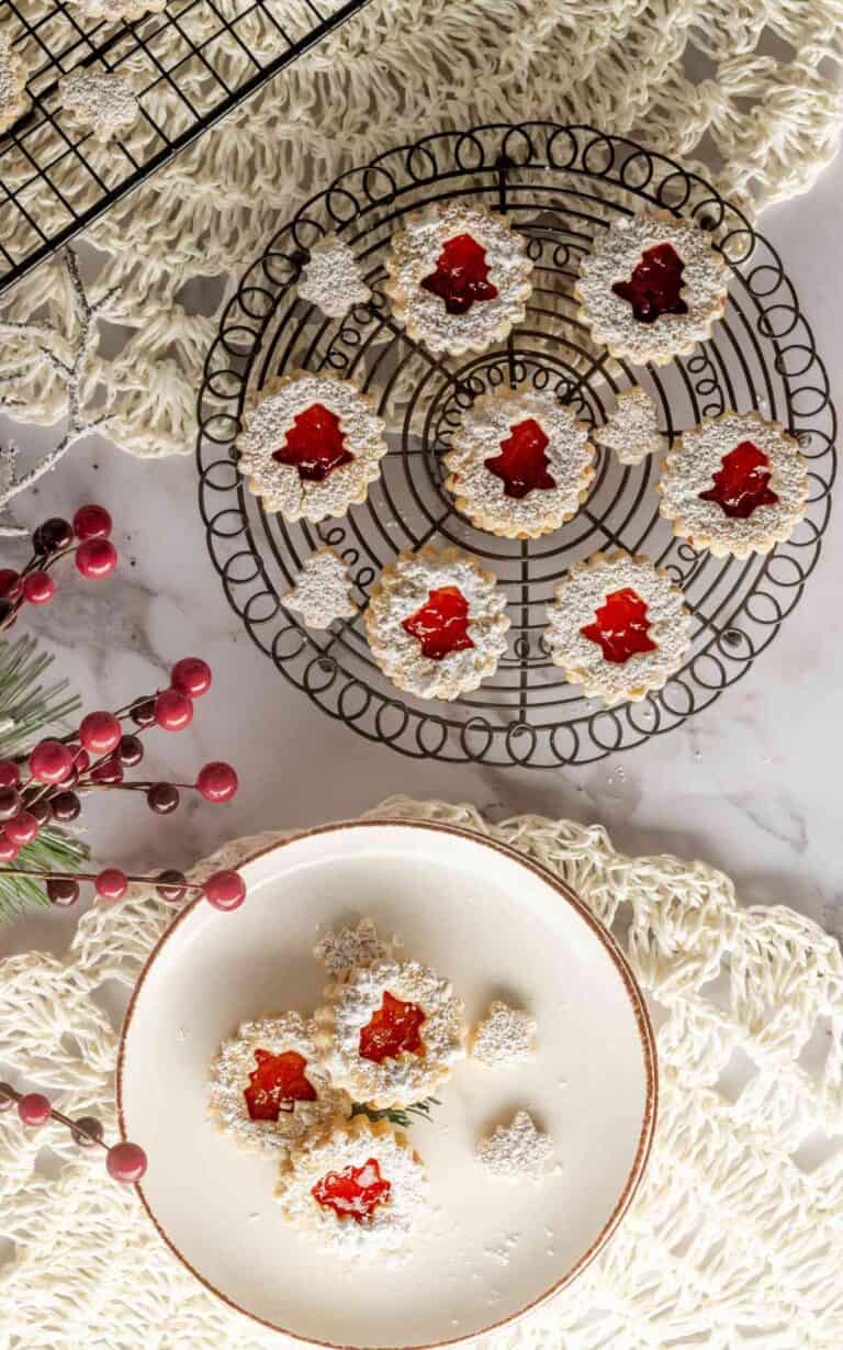 Mama Rafk Linzer Cookies - Mama Needs Cake®
