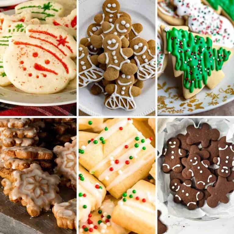 Christmas Shortbread Cookies featured image.