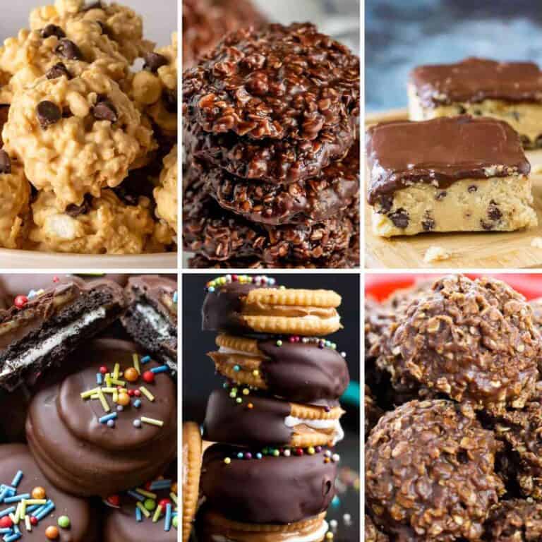 No Bake Christmas Cookies featured image.