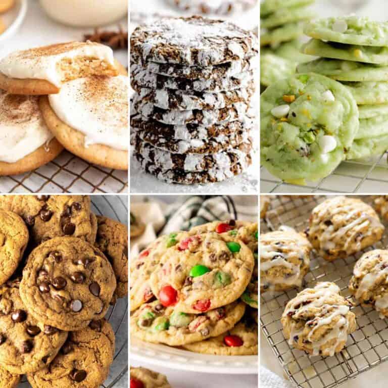 12 Christmas Drop Cookies Featured image.