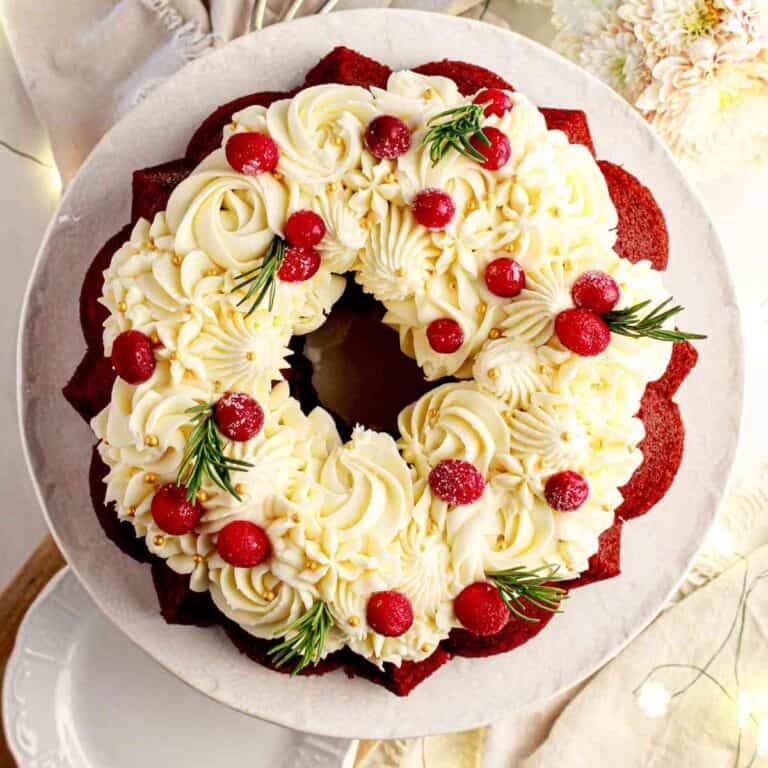 Red Velvet Bundt Cake featured image.