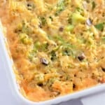 Cheesy Broccoli Rice Casserole featured image.