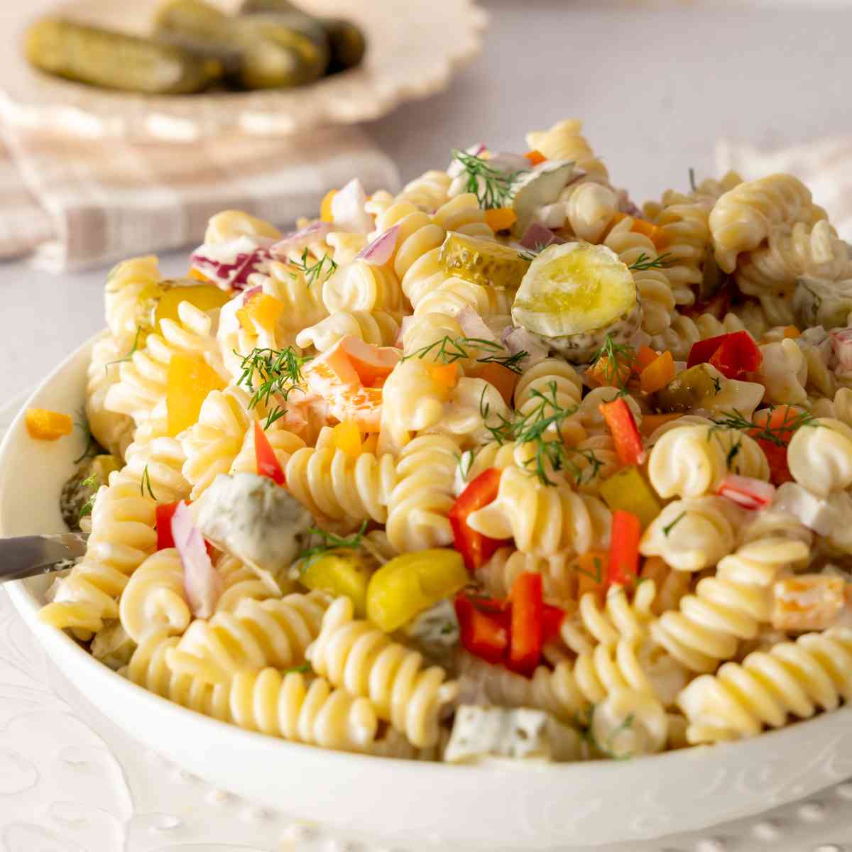 Dill Pickle Pasta Salad featured image