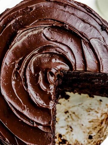 Matildas chocolate cake featured image.