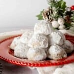 Chocolate Chip Snowball Cookies featured image.