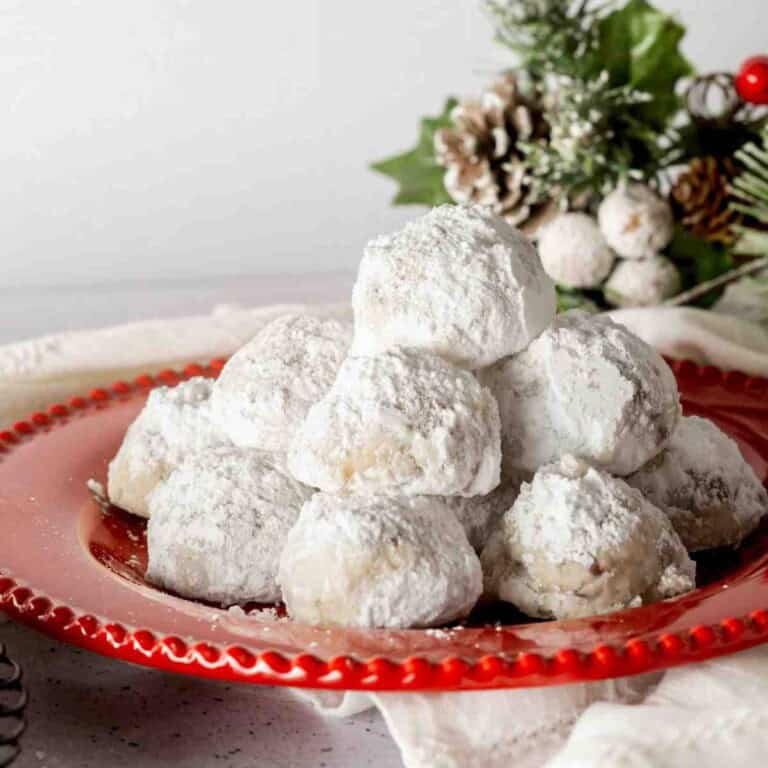 Chocolate Chip Snowball Cookies featured image.