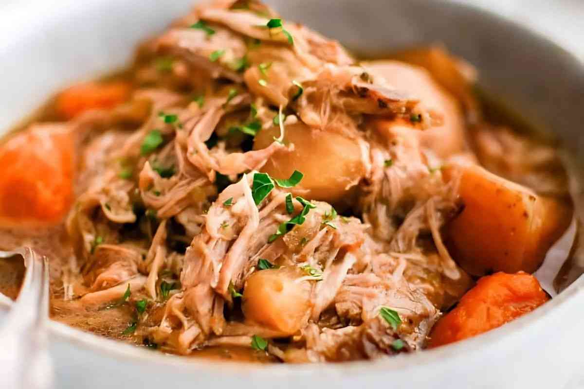Fall Crockpot Recipes - Slow Cooker Pork Shoulder - the Forked Spoon.