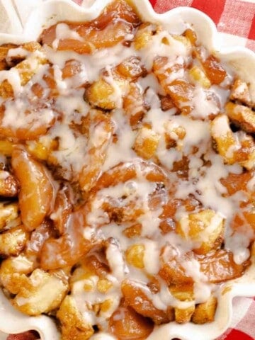 Apple Cinnamon Roll bake featured image.