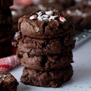 Chocolate Peppermint Cookies featured image.