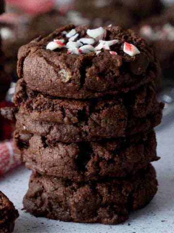 Chocolate Peppermint Cookies featured image.