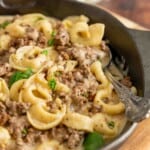 Instant Pot Beef Tortellini featured image.
