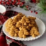 Molasses Spritz Cookies featured image.