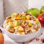 Snickers apple salad featured image.