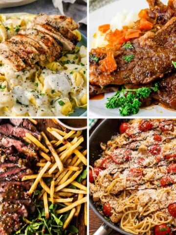 Valentine's Day List of Easy Romantic Recipes to Make at Home featured image.