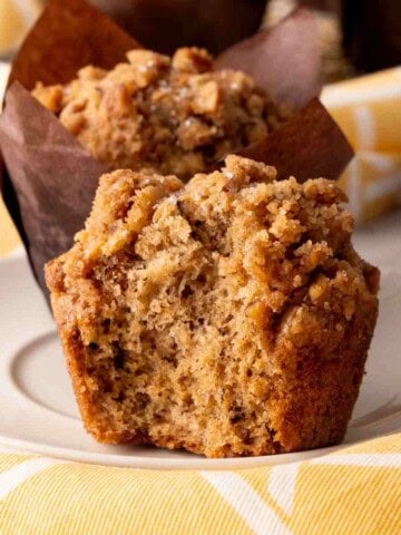 Banana and Walnut Muffins featured image.