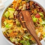 Dorito taco salad featured image.