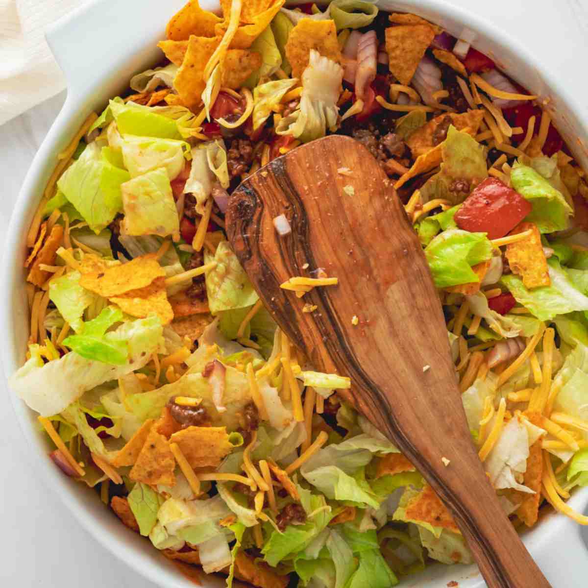 Dorito taco salad featured image.