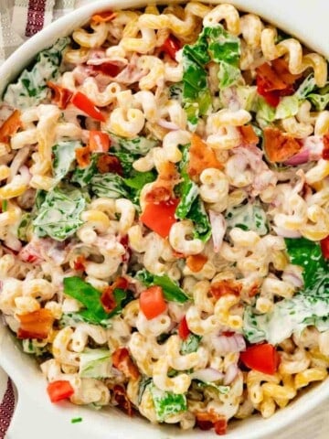 Instant Pot BLT Pasta Salad featured image.