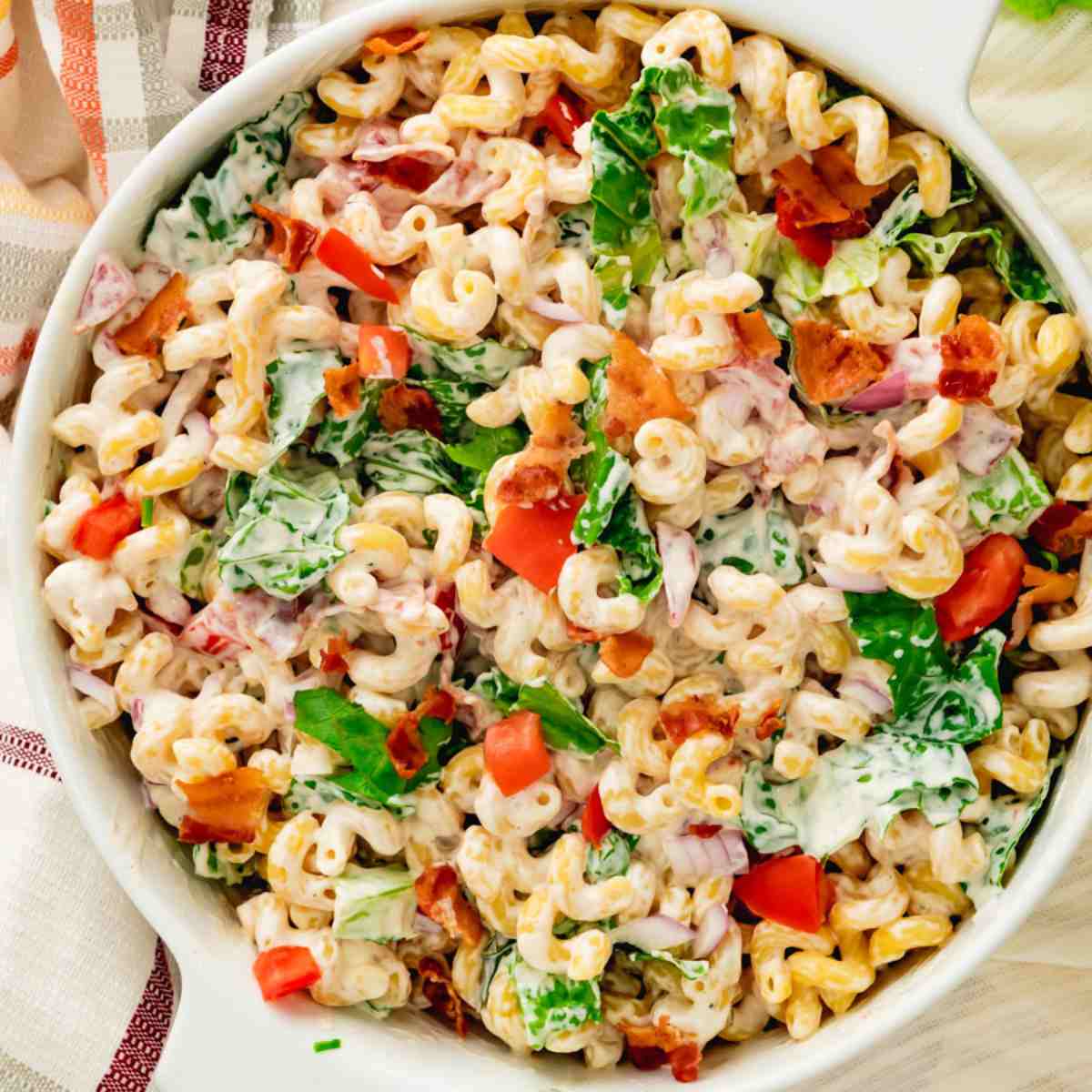 Instant Pot BLT Pasta Salad featured image.