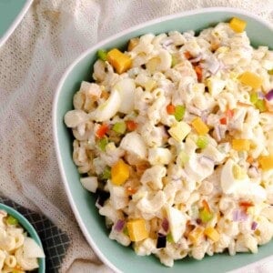 Instant Pot Macaroni Salad featured image.