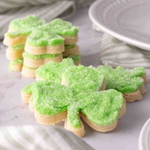 Soft Frosted Cut Out Sugar Cookies featured image.