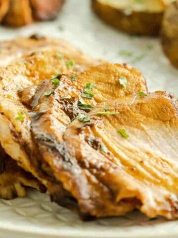 sheet pan pork tenderloin featured image.