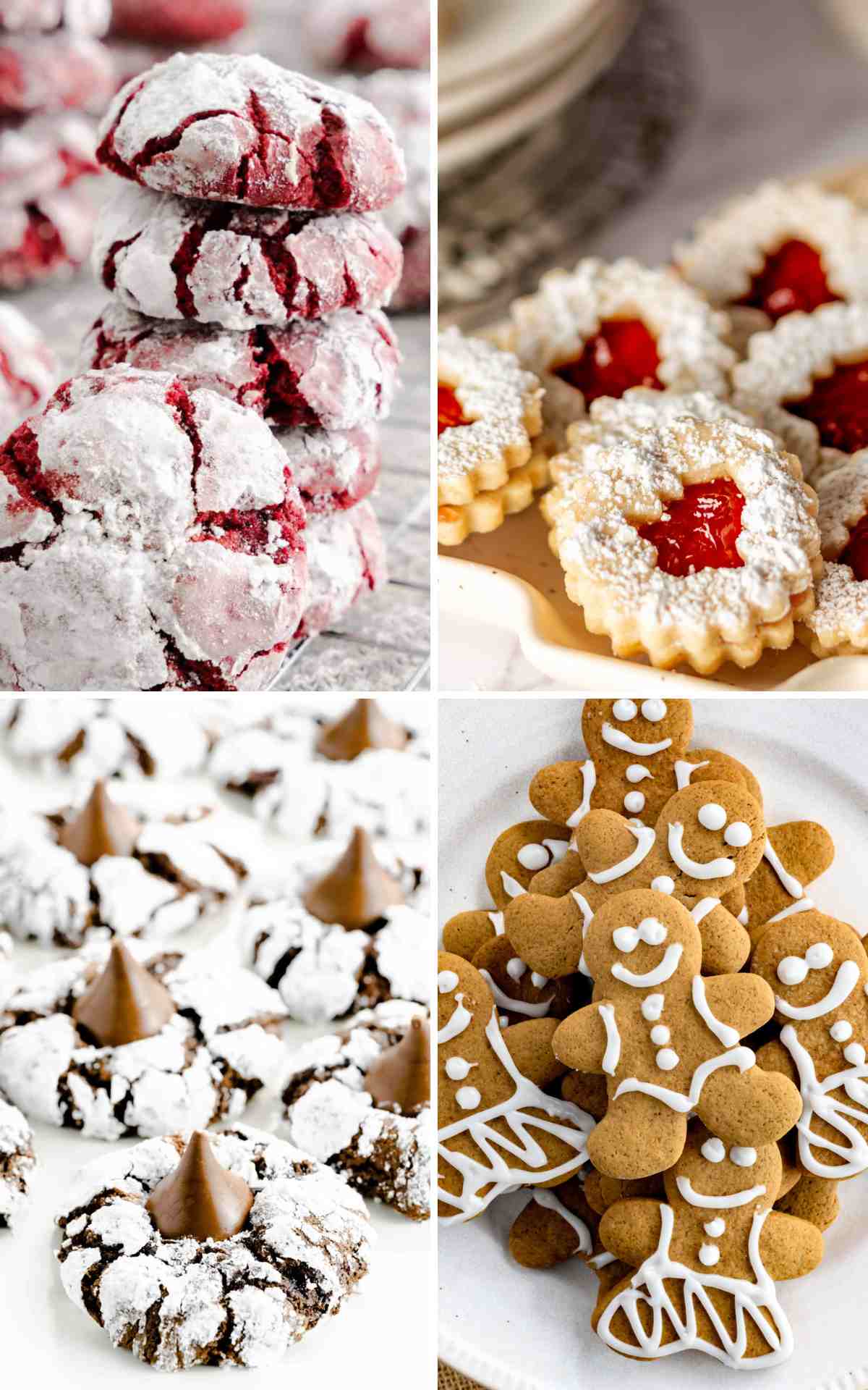 Christmas Cookie Recipes Collage for Hub.