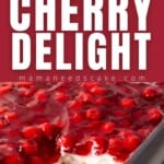 No Bake Cherry Delight Pin.