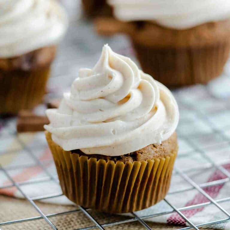 Gingerbread Cupcakes featured image.