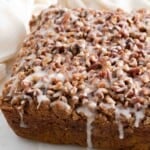 Pumpkin Streusel Coffee Cake.