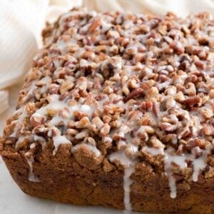 Pumpkin Streusel Coffee Cake.
