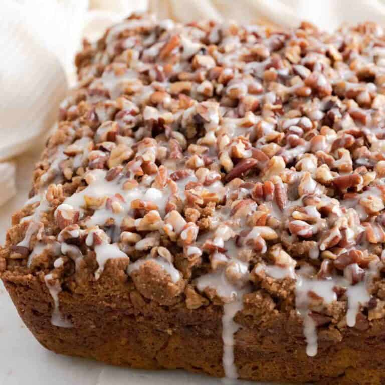 Pumpkin Streusel Coffee Cake.