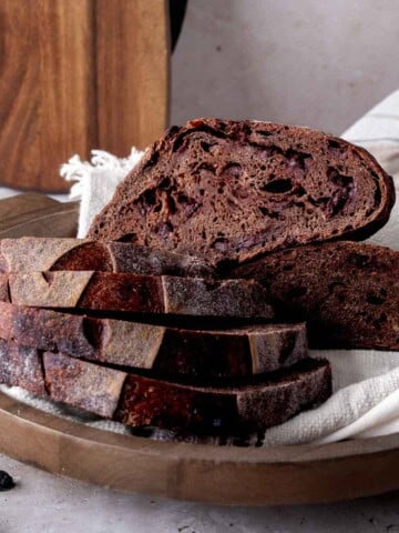 Chocolate Sourdough Bread featured image.