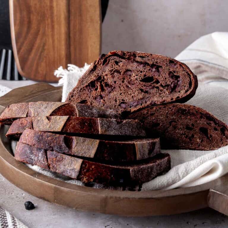 Chocolate Sourdough Bread featured image.