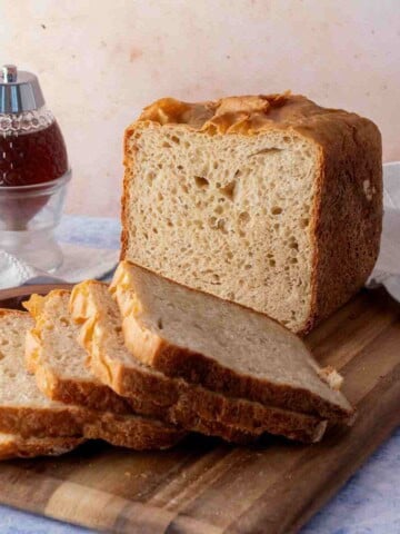 Honey Wheat Bread Machine Recipe featured image.
