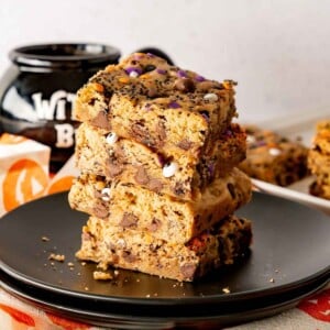 Halloween Cookie Bars Featured image.